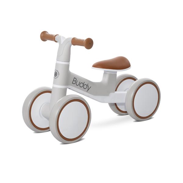 Biciclete - Bicicleta de echilibru, Buddy, 12-36 luni, Beige, bebelorelli.ro