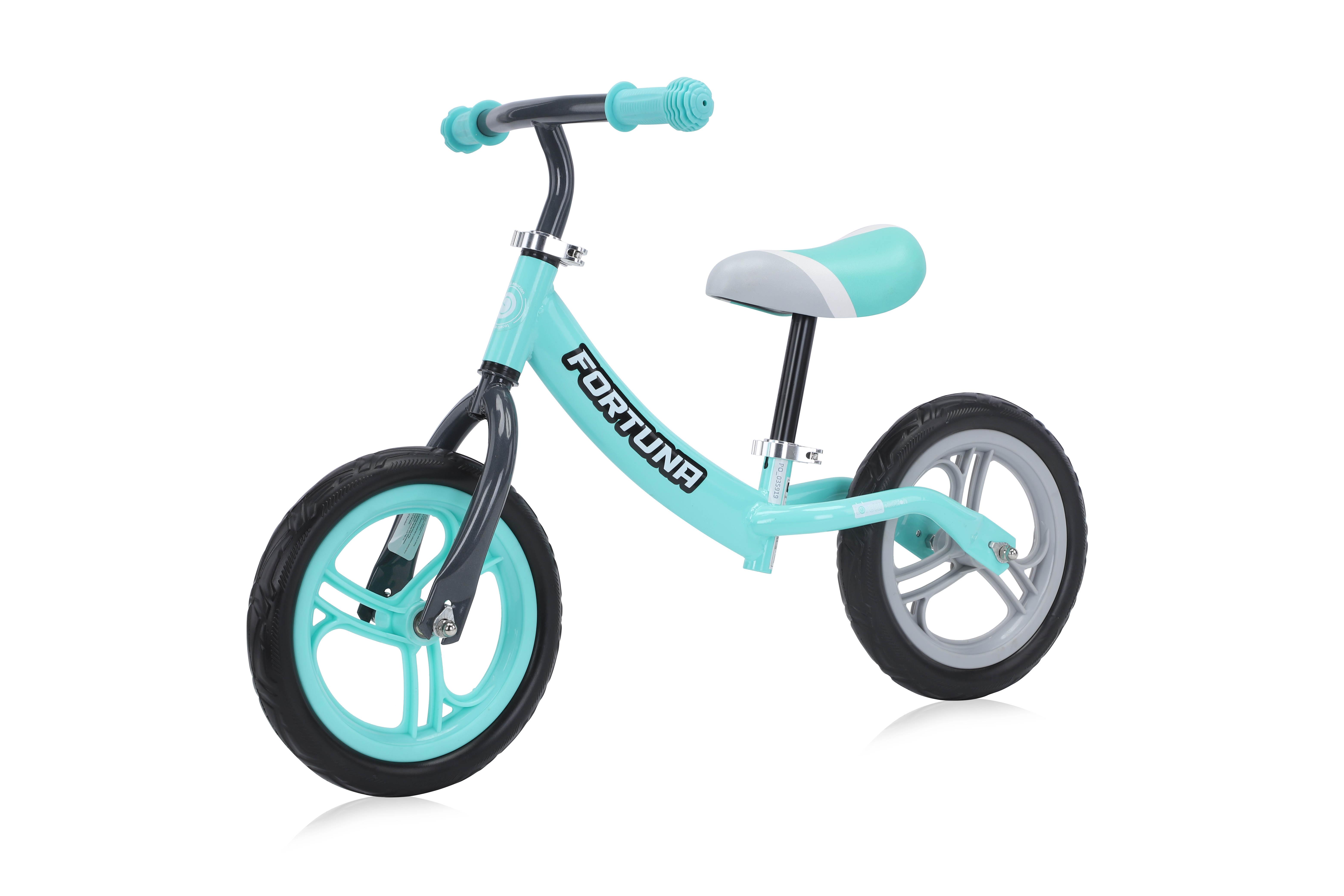 Biciclete - Bicicleta de echilibru, Fortuna, 2-5 Ani, Grey & Green, bebelorelli.ro