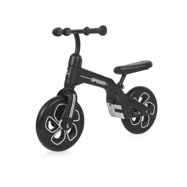 Lichidare de Stoc - Bicicleta de tranzitie 2in1, Spider, fara pedale, roti mari, Black, bebelorelli.ro