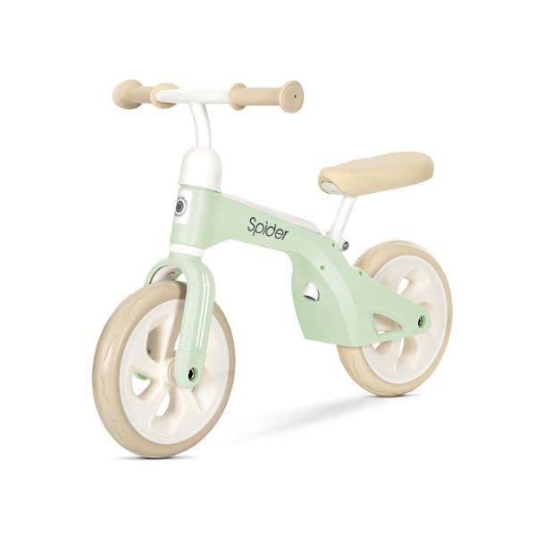 Biciclete - Bicicleta de tranzitie pentru copii, Spider, fara pedale, roti mari, Mint, bebelorelli.ro