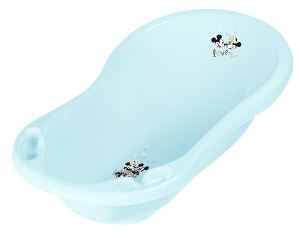 Cadite si suporturi cadite - Cadita bebe 84 cm, Disney, Mickey Love, Light Blue, bebelorelli.ro