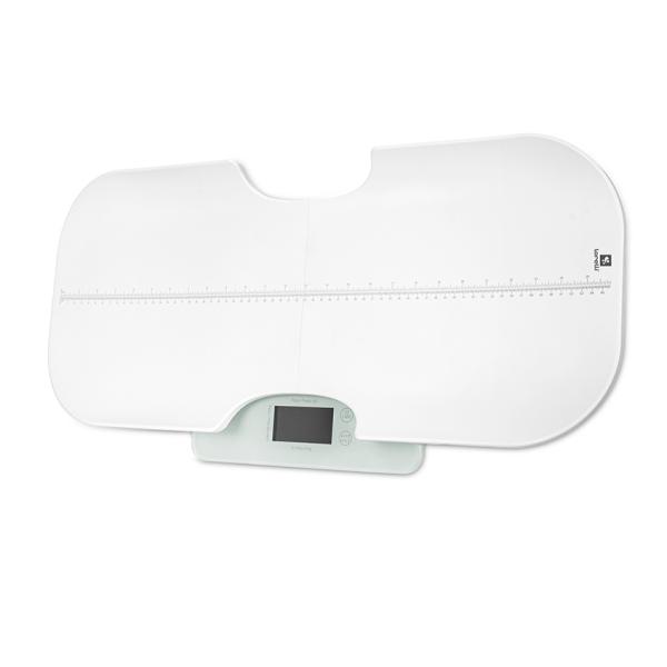 Aparate electrice - Cantar digital 2 in 1, Measure & Care, pentru bebelusi si adulti, cu scala pentru masurarea inaltimii bebelusului, tavita detasabila, functii automate Tare/Hold, max. 180 kg, bebelorelli.ro
