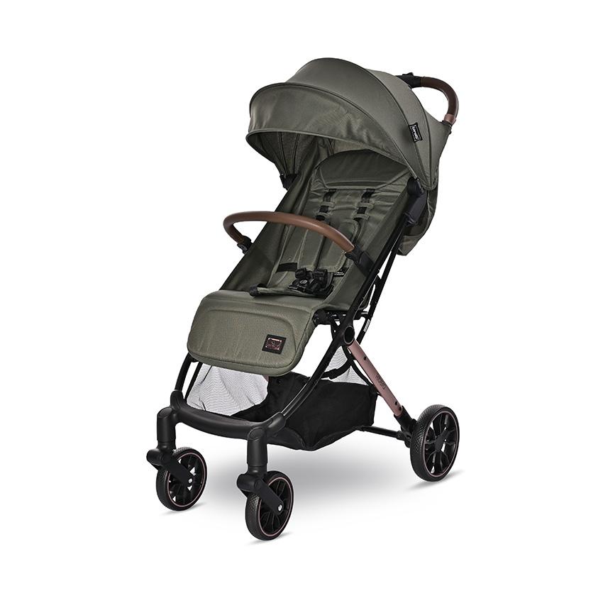 Carucior sport - Carucior sport Ribera, tip troler, de la 0 luni pana la 3 ani, maxim 15 kg, dimensiuni compatibile avion, Verde Aspen, bebelorelli.ro