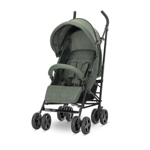 Carucior sport - Carucior sport, Ida, spatar reglabil cu mecanism 3 pozitii, Green, bebelorelli.ro