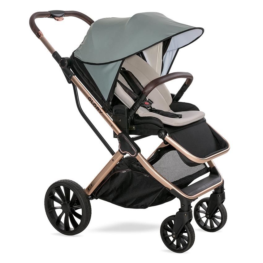 Accesorii carucioare - Copertina pentru carucior, model universal, protectie solara, Green Bay, bebelorelli.ro