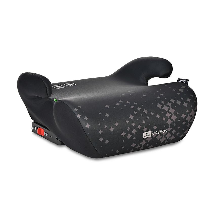 i-Size - Inaltator auto, Cosmos, Isofix, 125-150 cm, 6-12 ani, Black, bebelorelli.ro