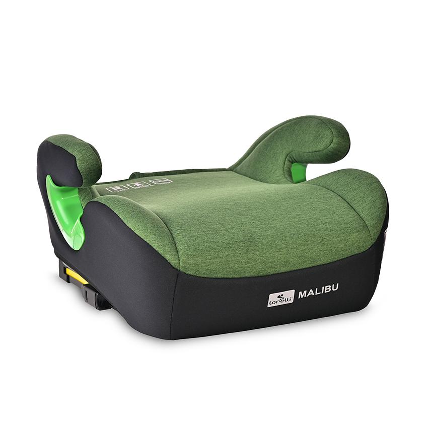 i-Size - Inaltator auto, Malibu, Isofix, 125-150 cm, 6-12 ani, Green, bebelorelli.ro