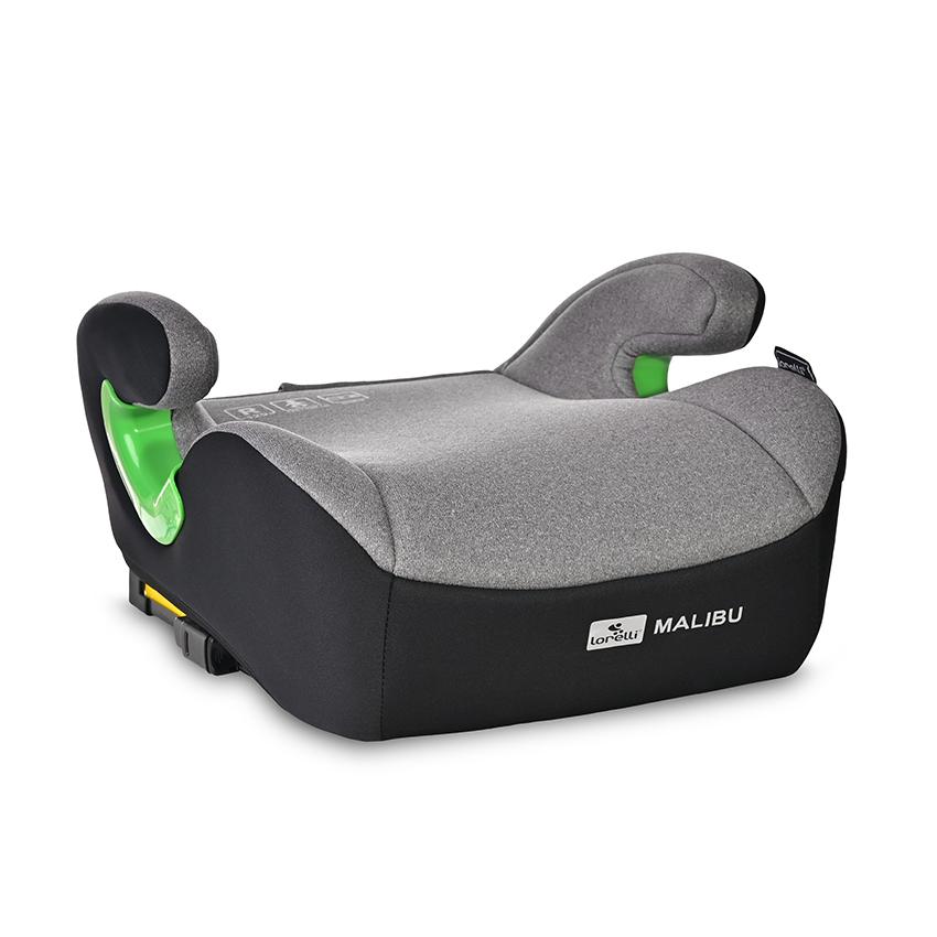 i-Size - Inaltator auto, Malibu, Isofix, 125-150 cm, 6-12 ani, Grey Jasper, bebelorelli.ro