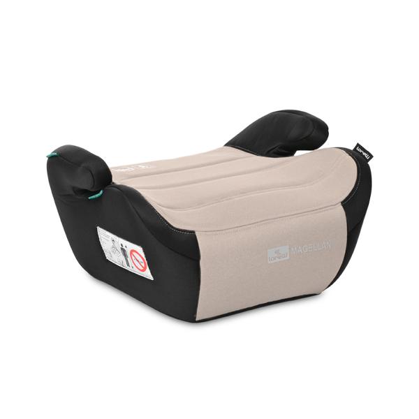 i-Size - Inaltator auto pentru copii, Magellan, Beige, i-Size, 6-12 ani, 125-150 cm, certificat R129, bebelorelli.ro