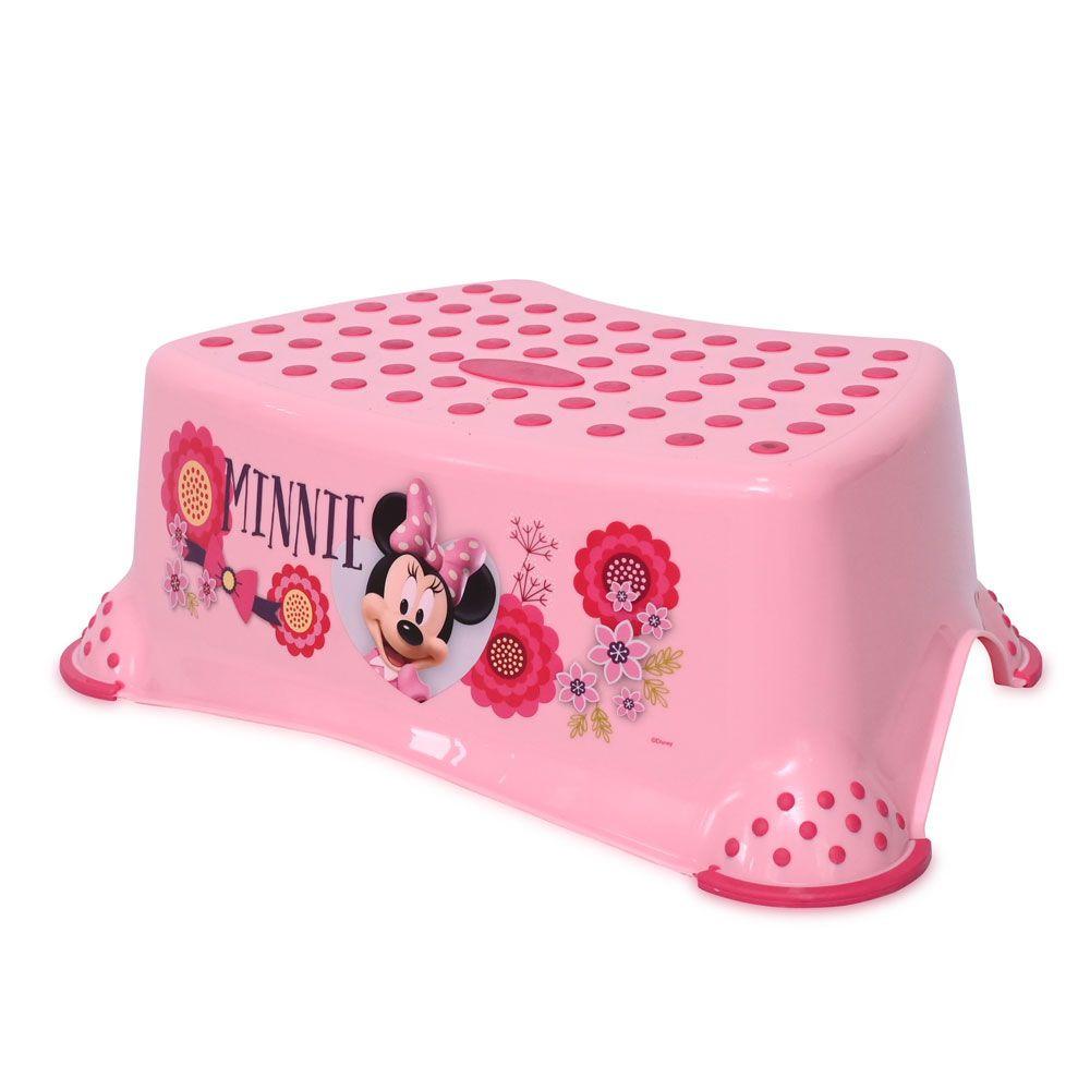 Inaltator baie, antiderapant, Disney Minnie Mouse, Pink
