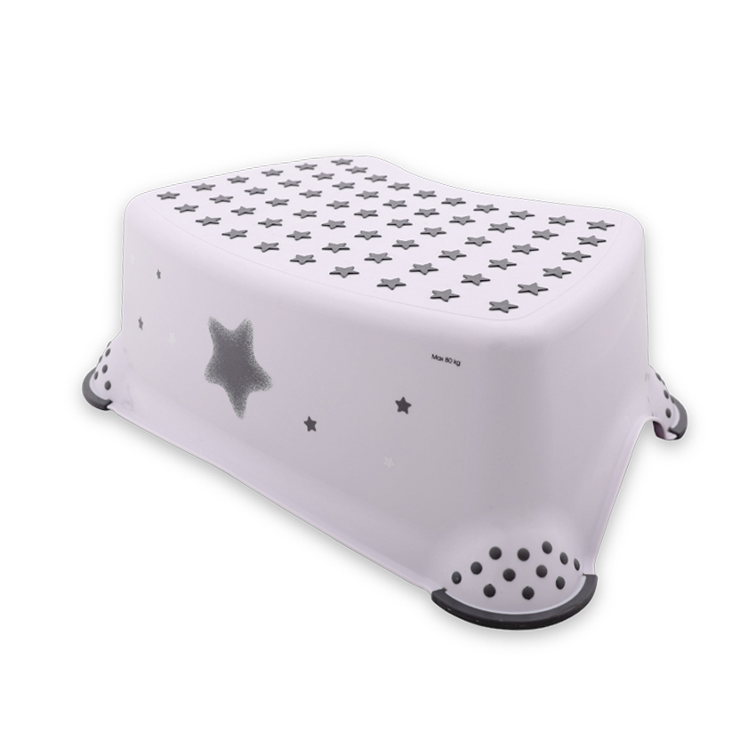 Inaltatoare - Inaltator baie, antiderapant, Stars White, bebelorelli.ro