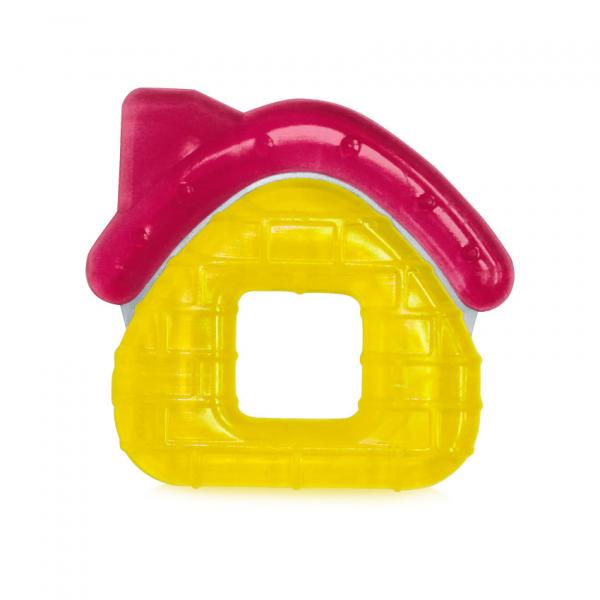 Jucarie refrigeranta, 3 luni+, casuta, yellow LORELLI