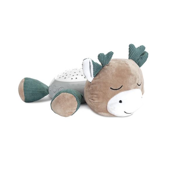 Carusele muzicale si lampi de veghe - Lampa de veghe bebelusi, cu proiectie cer instelat si melodii, Deer, bebelorelli.ro