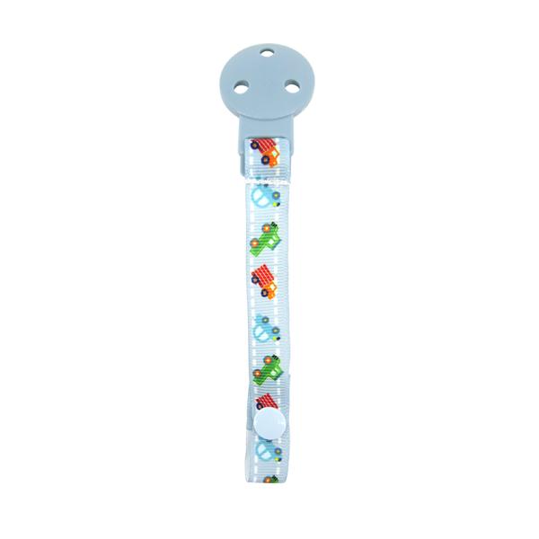 Suzete - Lant cu clips pentru suzeta, 0 luni+, Moonlight Blue, bebelorelli.ro