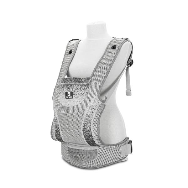 Marsupii - Marsupiu ergonomic pentru bebelusi, Mia, pozitii multiple de purtare, 4-36 luni, Grey, bebelorelli.ro