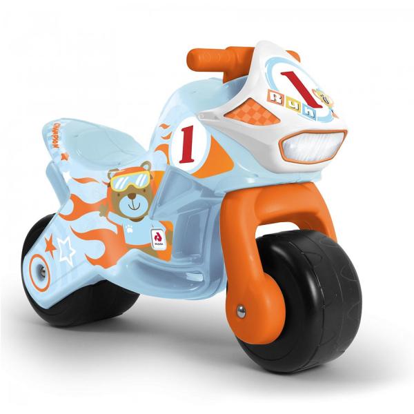 Motociclete - Motocicleta pentru copii, Injusa, Twin Dessert, roti late din plastic, 18 luni+, bebelorelli.ro