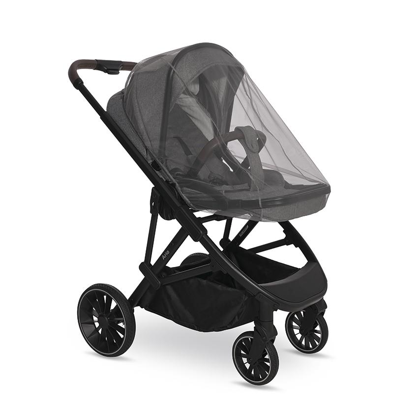 Accesorii carucioare - Plasa contra insectelor pentru carucioare, Grey, bebelorelli.ro