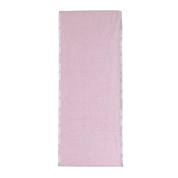 Accesorii baie - Prosop pentru saltea de infasat, 88 x 34 cm, Pink, bebelorelli.ro