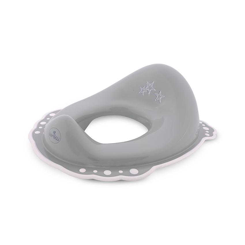 Reductoare WC - Reductor anatomic toaleta, Little Stars Grey, bebelorelli.ro