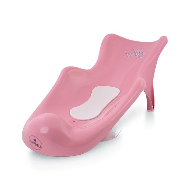 Reductor cada cu baza antialunecare, universal, 53x24x19.5 cm, 0 luni+, little stars pink LORELLI