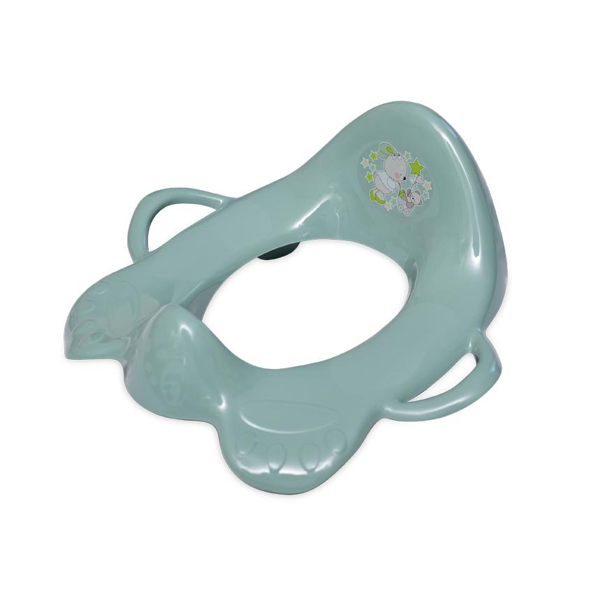 Reductoare WC - Reductor pentru toaleta, cu manere, Nordic Green, bebelorelli.ro