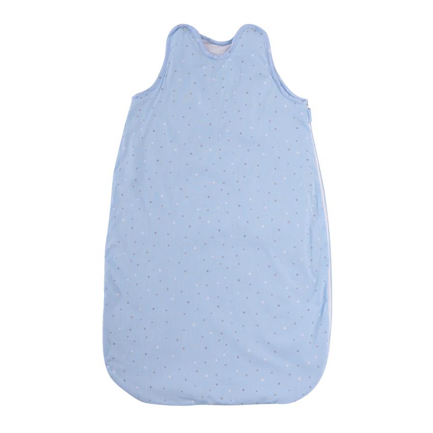 Sac de dormit bebe - Sac de dormit de iarna, 95 cm, bumbac ranforce, Blue Sky, bebelorelli.ro