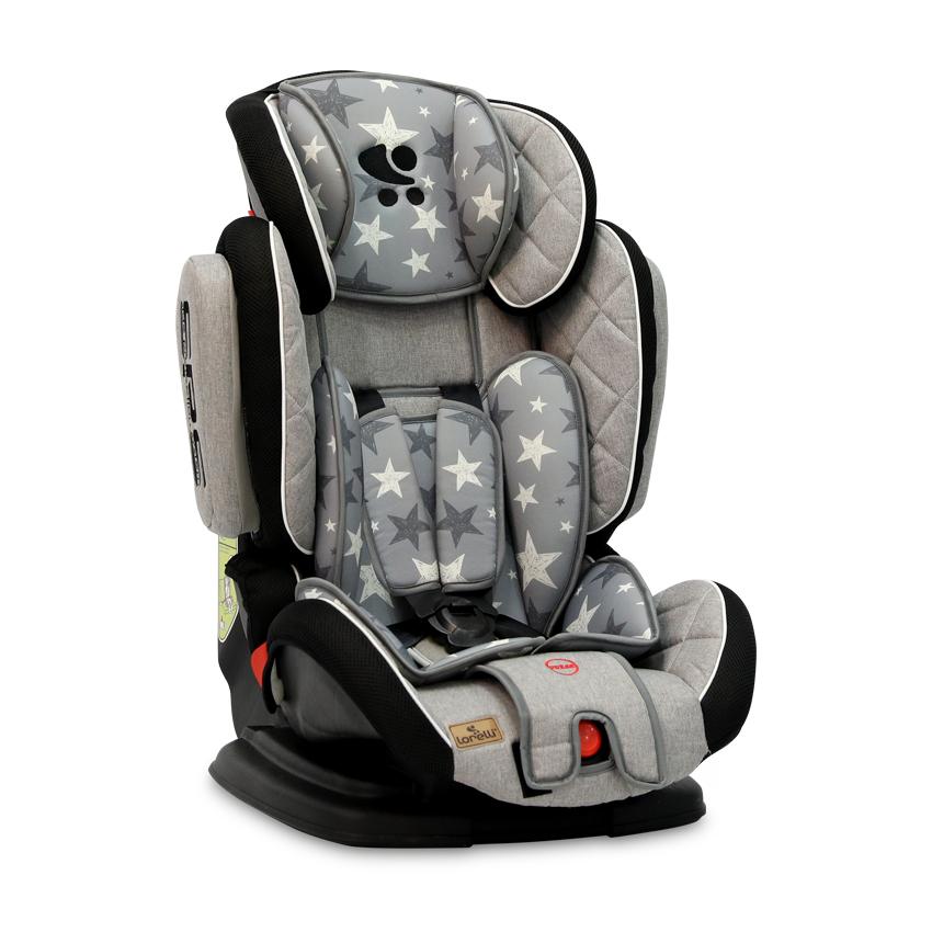 Lichidare de Stoc - Scaun auto Magic, 9-36 kg, extindere 3D, Grey Stars, bebelorelli.ro