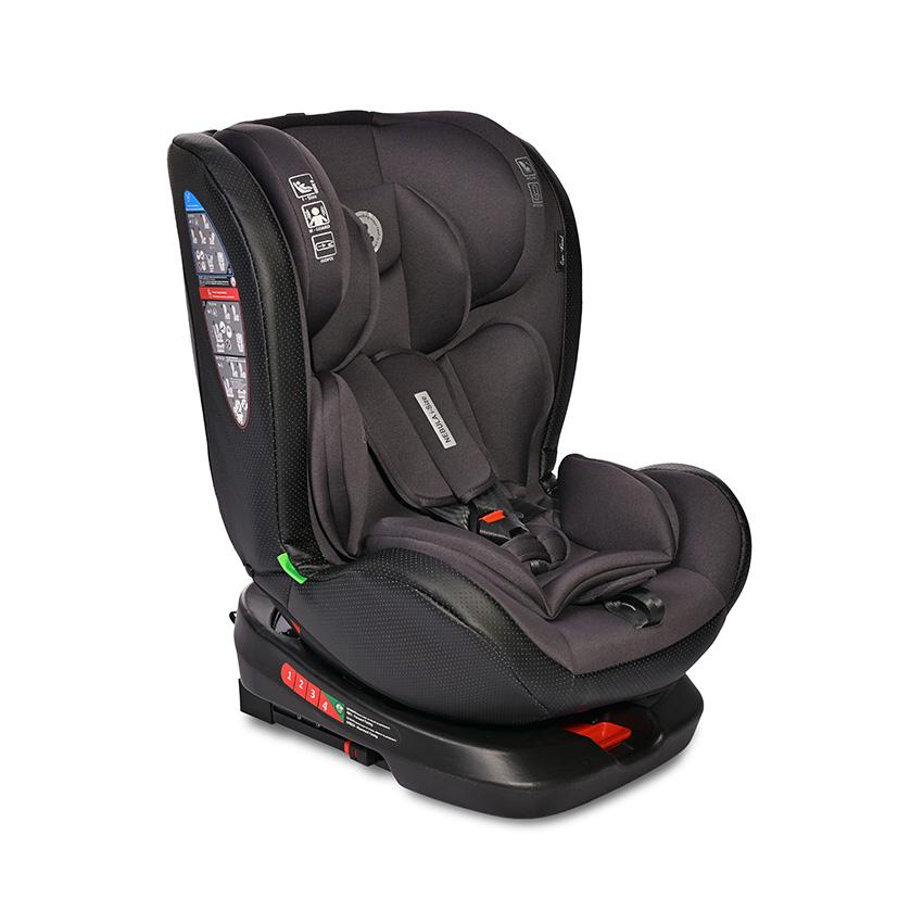 i-Size - Scaun auto, Nebula, i-Size, Isofix, rotativ, 0 Luni-12 Ani, 40-150 cm, Black, bebelorelli.ro
