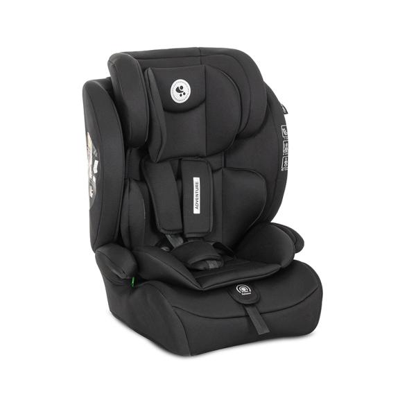 i-Size - Scaun auto pentru copii, Adventure, i-Size, 15 Luni-12 Ani, 76-150 cm, Black, bebelorelli.ro