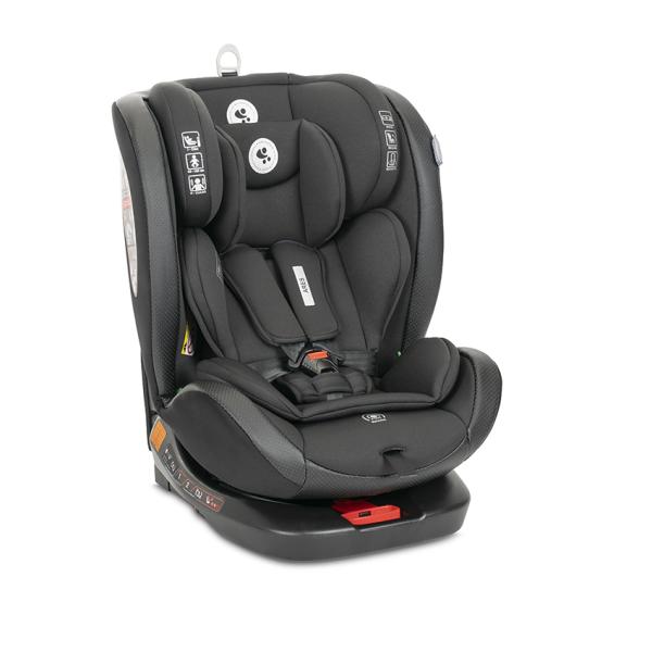 i-Size - Scaun auto pentru copii, Ares, i-Size, Isofix, anti rebound bar, rotativ, 40-150 cm, 0 luni-12 ani, Black, bebelorelli.ro
