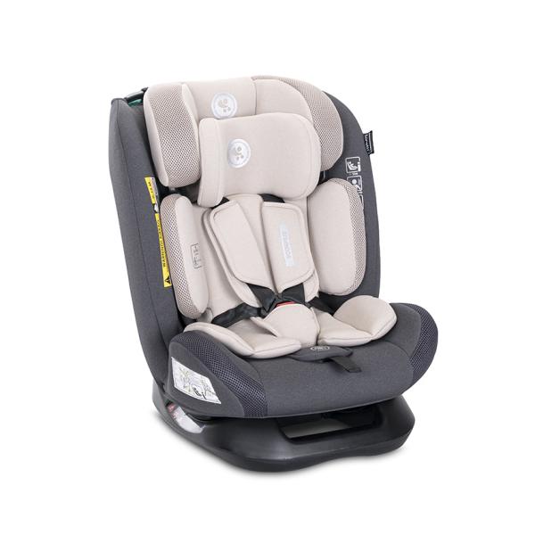 i-Size - Scaun auto pentru copii, Scorpius, i-Size, 0 luni-12 ani, 40-150 cm, Beige, bebelorelli.ro