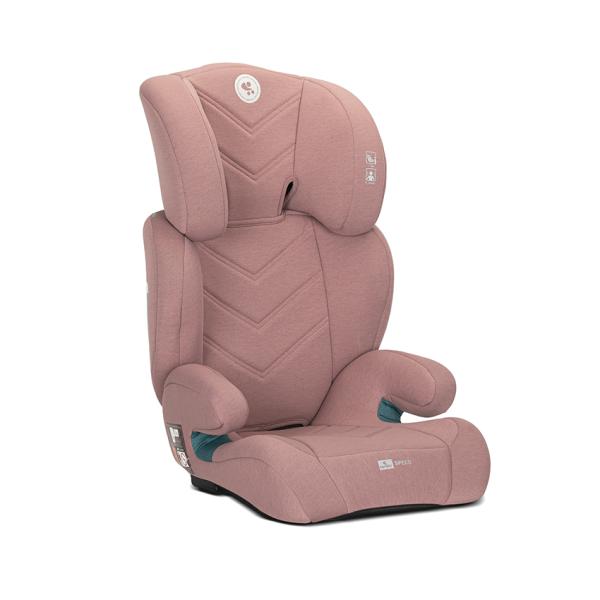 i-Size - Scaun auto pentru copii, Speed, i-Size, poate fi folosit ca inaltator auto, 3-12 Ani, 100-150 cm, Pink, bebelorelli.ro