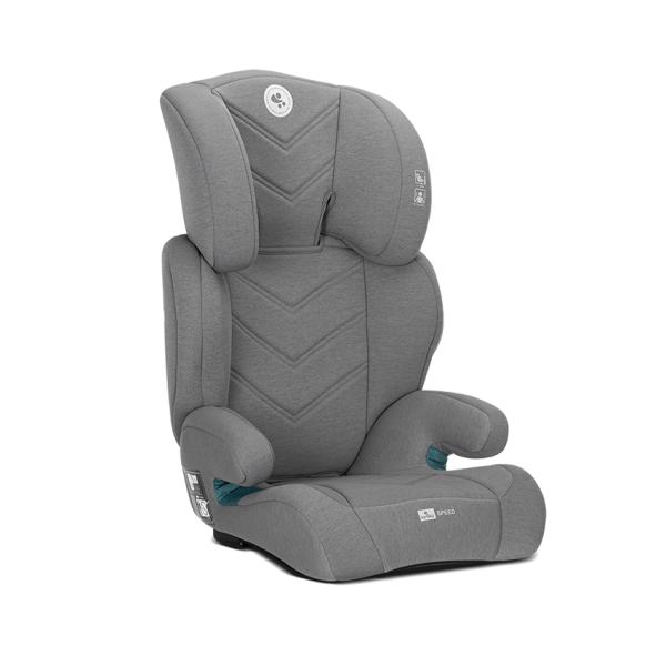 i-Size - Scaun auto pentru copii, Speed, i-Size, transformabil in inaltator auto, 3-12 Ani, 100-150 cm, Grey, bebelorelli.ro