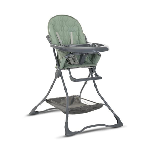 Scaune de Masa - Scaun de masa, Bonbon, Green Leather, bebelorelli.ro