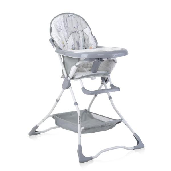 Lichidare de Stoc - Scaun de masa Bonbon, Cloud Grey Elephant, bebelorelli.ro