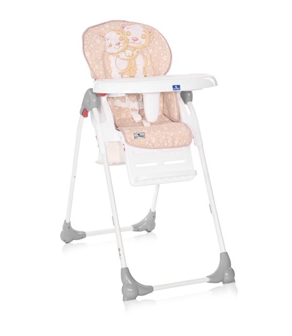 Lichidare de Stoc - Scaun de masa, Dulce, reglabil, Satin Pink Hug, bebelorelli.ro