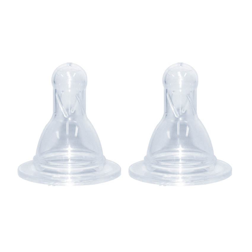 Set 2 tetine silicon, large, 6 luni+ LORELLI