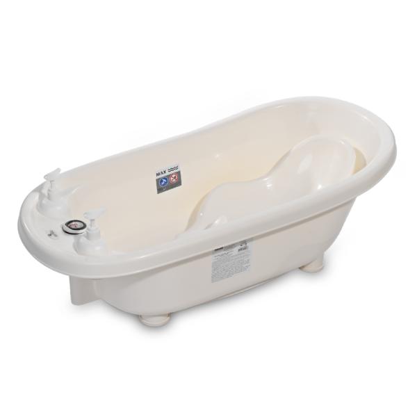 Cadite si suporturi cadite - Set cada 88 cm cu termometru, reductor si accesorii, White, bebelorelli.ro