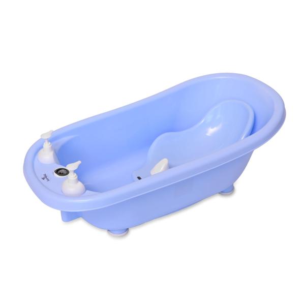 Cadite si suporturi cadite - Set cadita 88 cm cu termometru, reductor si accesorii, Blue, bebelorelli.ro