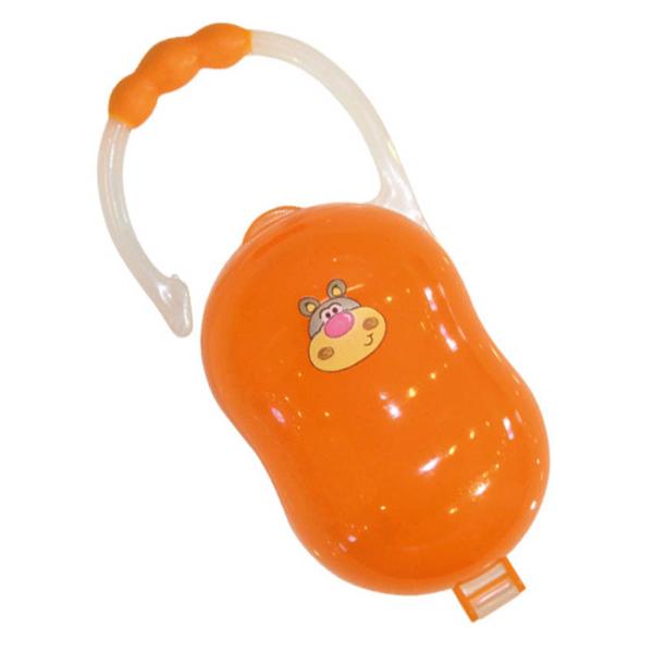 Accesorii igiena - Suport cu manere pentru 2 suzete sau tetine, culori diferite, bebelorelli.ro