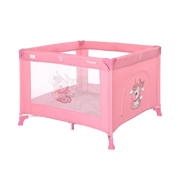 Tarcuri copii - Tarc de joaca, Happy Game Zone, Rose Velvet Unicorn, bebelorelli.ro