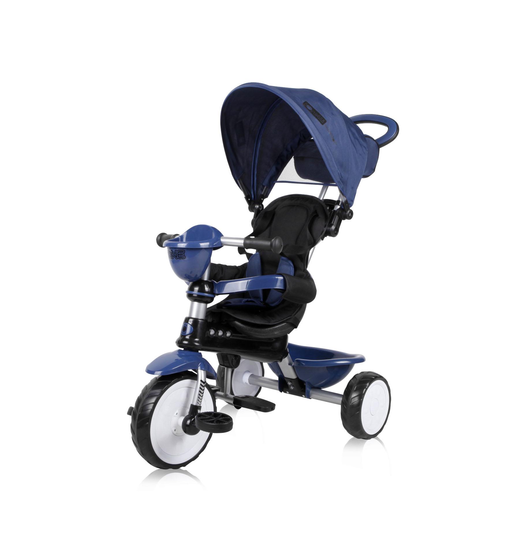 Triciclete - Tricicleta pentru copii, One, Blue, bebelorelli.ro