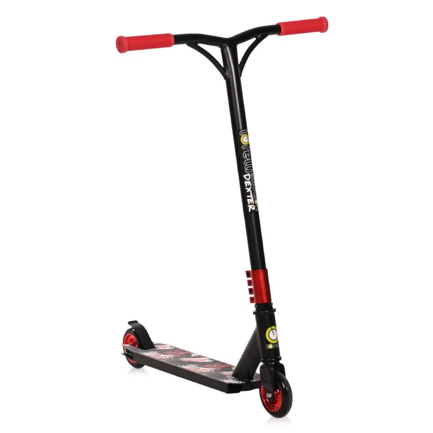 Trotineta pentru copii, dexter, 8 ani+, urban poppy red LORELLI