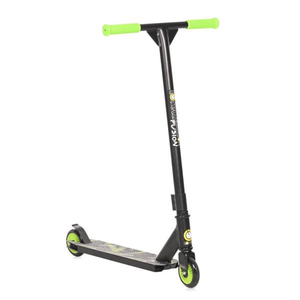 Lichidare de Stoc - Trotineta pentru copii, Fusion, 8 Ani+, Abstract Grass Green, bebelorelli.ro