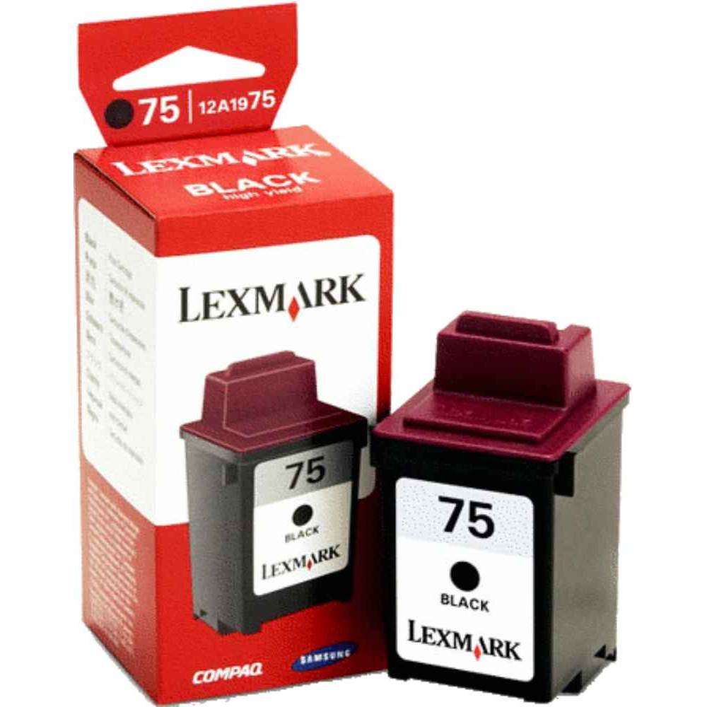 C45 Ink LEXMARK 12A1975E (75) INK CTG 5000/C45 BK LEXMARK - preturi ...