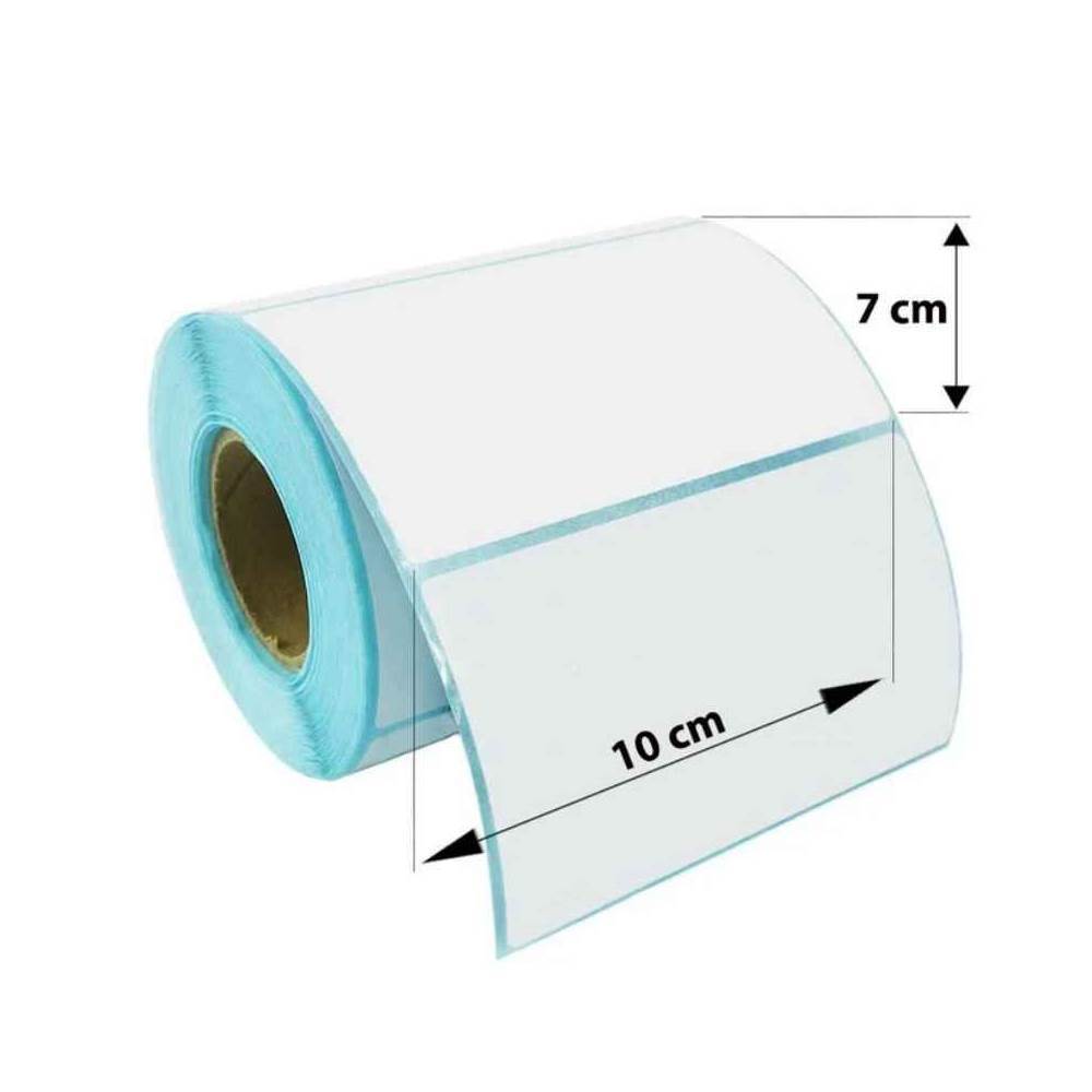 plăci de pardoseală autoadezive Etichete termice autoadezive albe 10x7 cm 500 etichete/rola