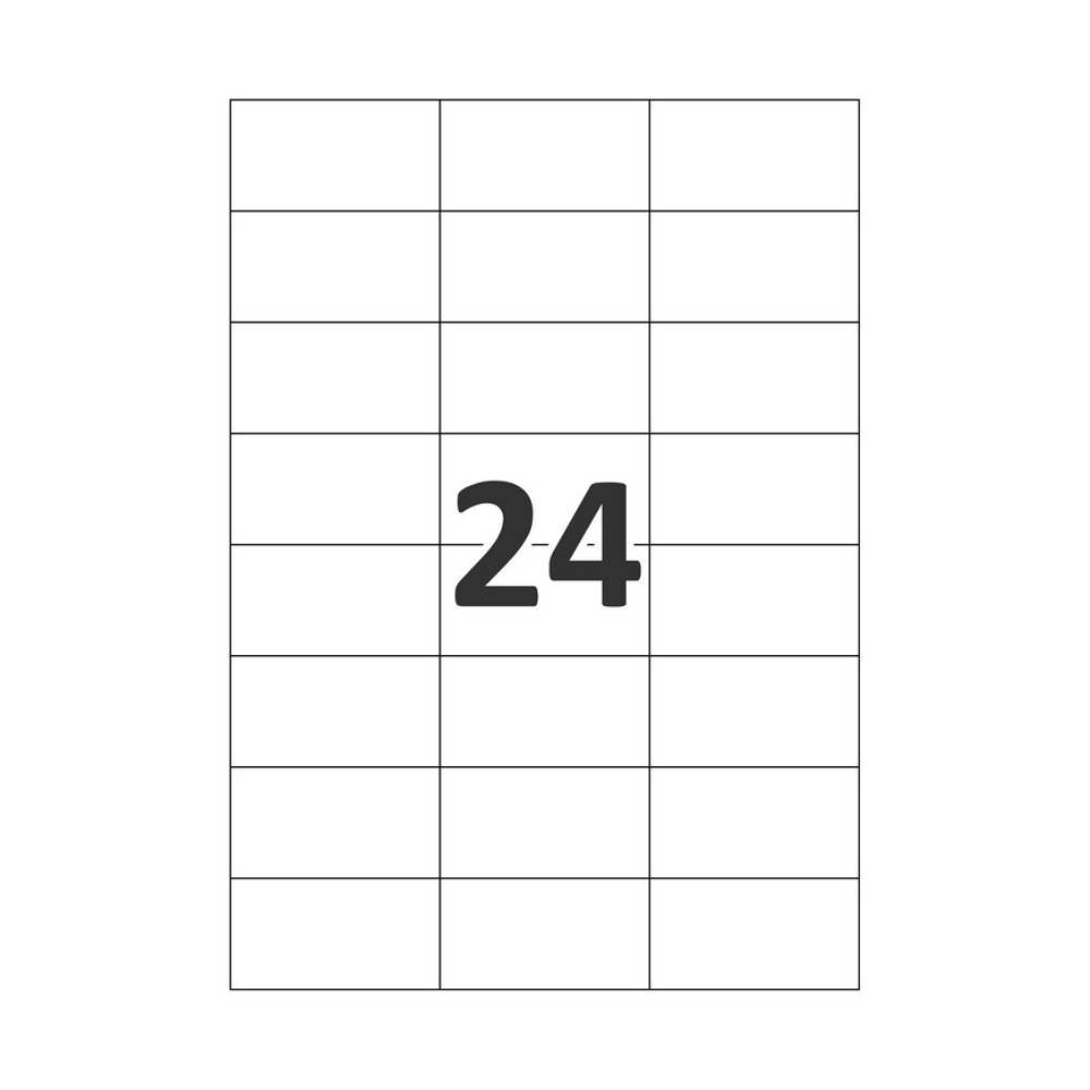etichete 58x43 Etichete 24/a4, 2400 etichete, 100coli/top cn
