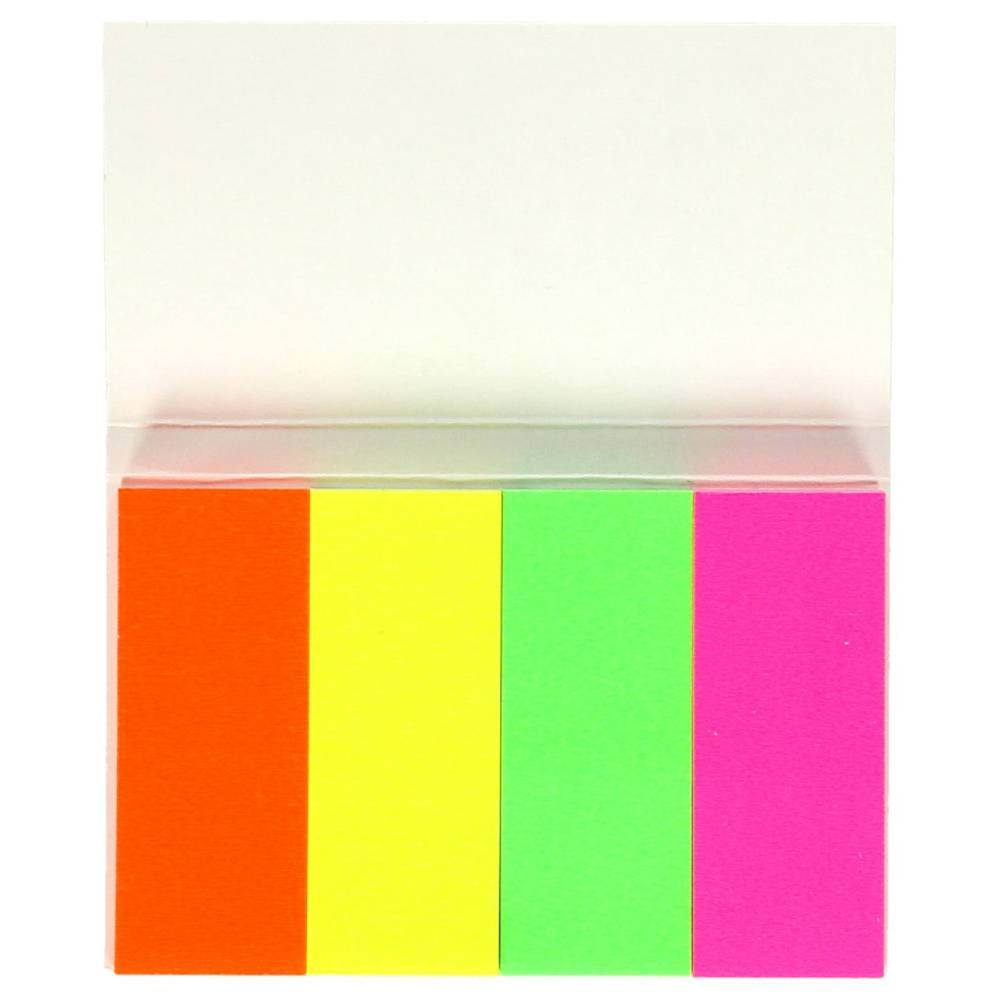 vertical file holders Index adeziv hartie 50x20mm 4 culori neon/ set stick'n /hopax