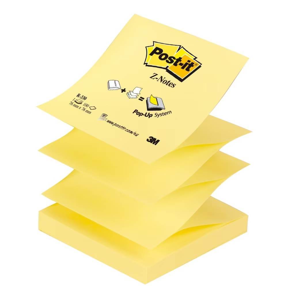 gc   compix   it   service Notite adezive post-it z galben 76x76mm 100 file