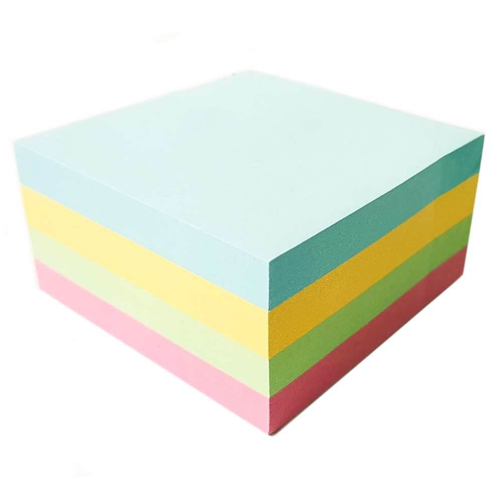 vertical file holders Notite adezive 76x50mm, diverse culori pale